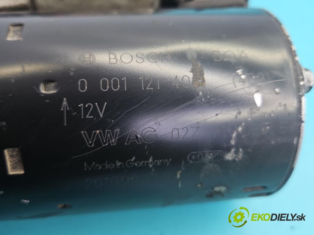 Vw Scirocco II 2008-2017 1.4 TSI 122 HP manual 90 kW 1390 cm3 3- štartér 0001121408 (Štartér)