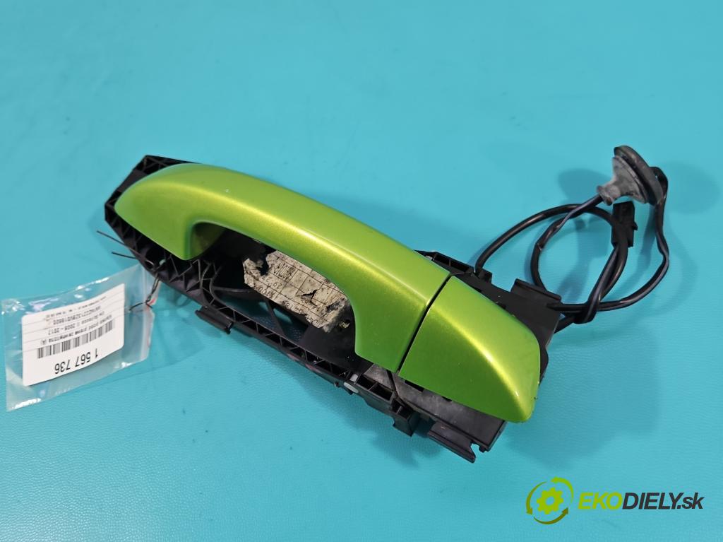 Vw Scirocco II 2008-2017 1.4 TSI 122 HP manual 90 kW 1390 cm3 3- rukoväť predné pravé mimo:  (Kľučka dverí ostatné)