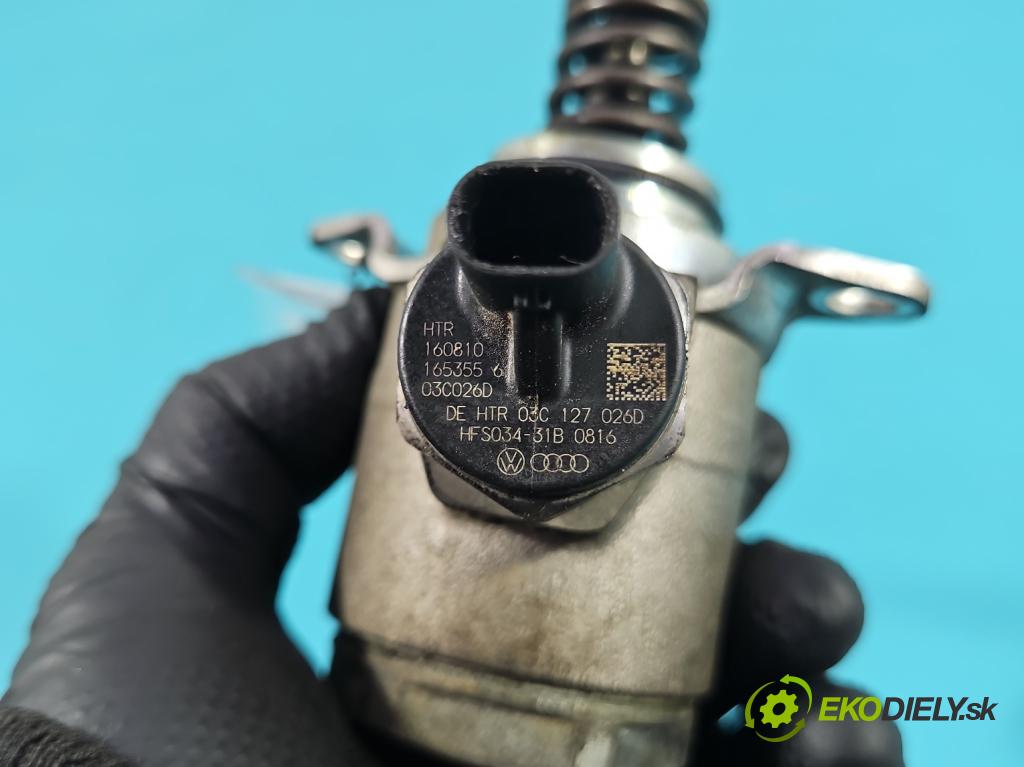 Vw Scirocco II 2008-2017 1.4 TSI 122 HP manual 90 kW 1390 cm3 3- čerpadlo palivo 03C127026D