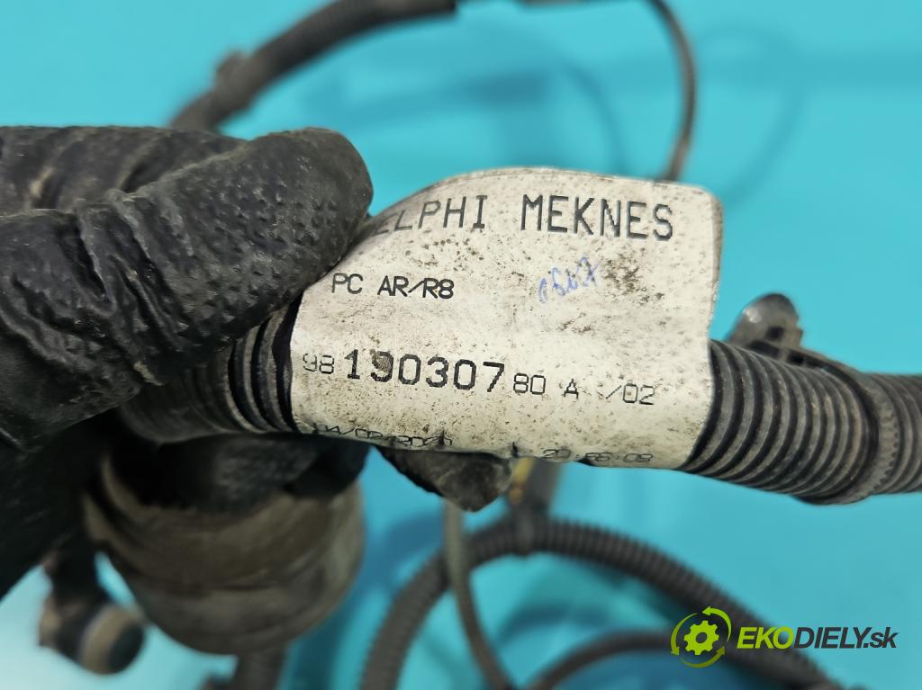 Peugeot 508 II 2018- 1.6 16V 181KM automatic 133 kW 1598 cm3 5- Zväzok: nárazník zadné 9819030780