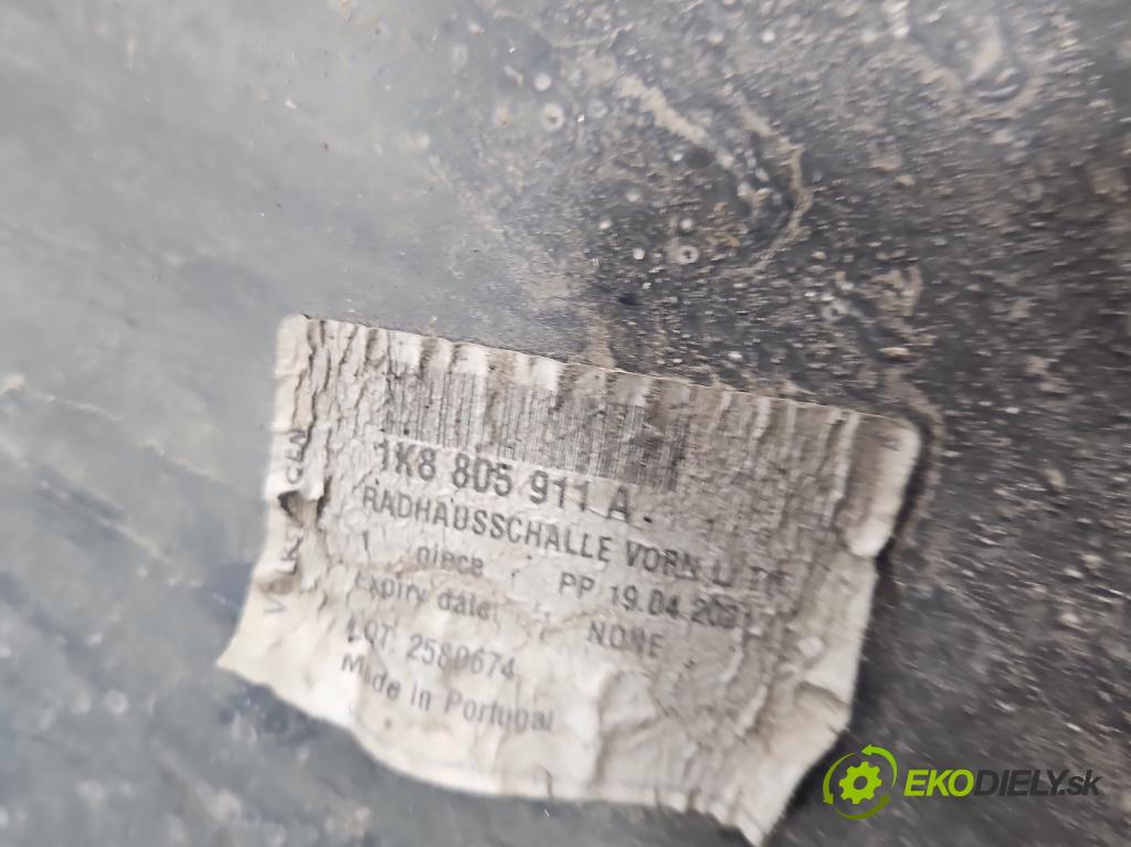 Vw Scirocco II 2008-2017 1.4 TSI 122 hp manual 90 kW 1390 cm3 3- blatník: přední levé 1K8805911A