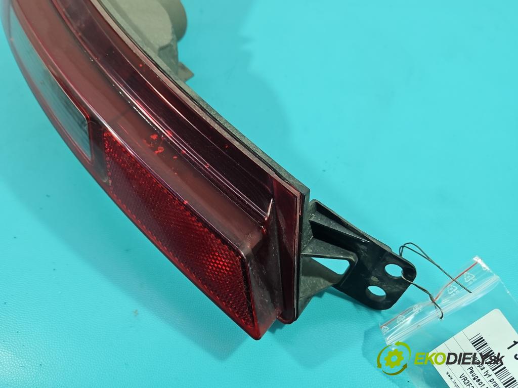 Peugeot 508 II 2018- 1.6 16V 181KM automatic 133 kW 1598 cm3 4- světlo zadní pravé nárazníku 20260811001