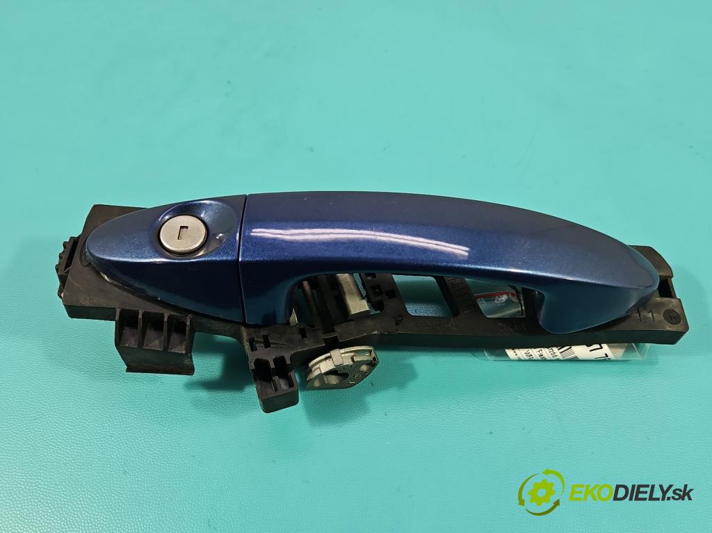 Ford Fiesta Mk7 2008-2017 1.2 16V 82 HP manual 60 kW 1242 cm3 5- rukoväť predné ľavé mimo: 8A61-A224A37-AG (Kľučka dverí vonkajšia predná ľavá)