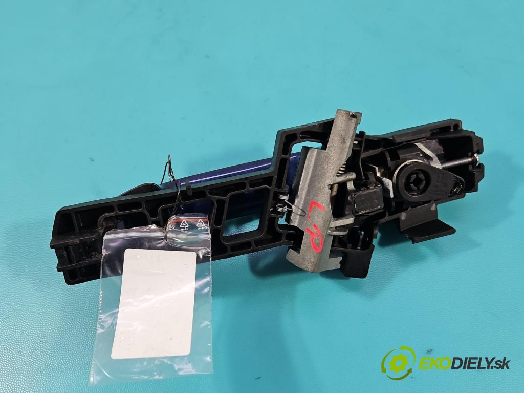 Ford Fiesta Mk7 2008-2017 1.2 16V 82 HP manual 60 kW 1242 cm3 5- rukoväť predné ľavé mimo: 8A61-A224A37-AG (Kľučka dverí vonkajšia predná ľavá)