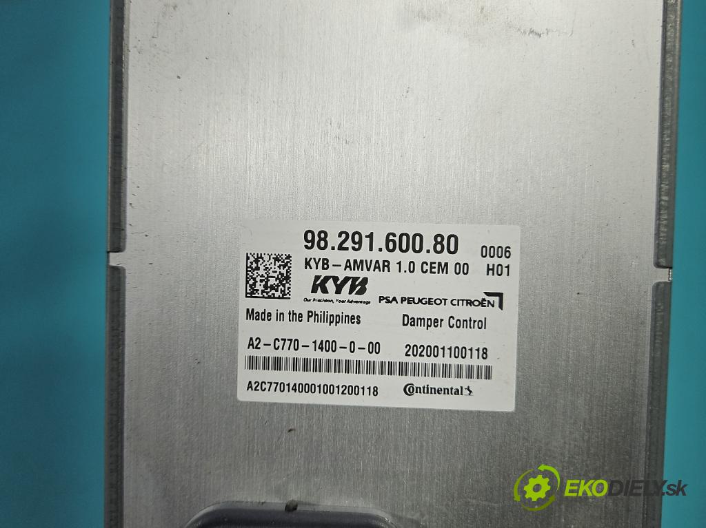 Peugeot 508 II 2018- 1.6 16V 181KM automatic 133 kW 1598 cm3 4- riadiaca jednotka ostatné 9829160080