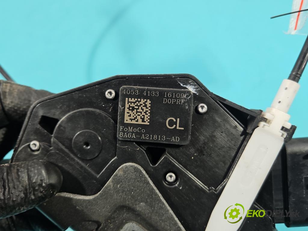 Ford Fiesta Mk7 2008-2017 1.2 16V 82 hp manual 60 kW 1242 cm3 5- zámek přední levý 8A6A-A21813-AD