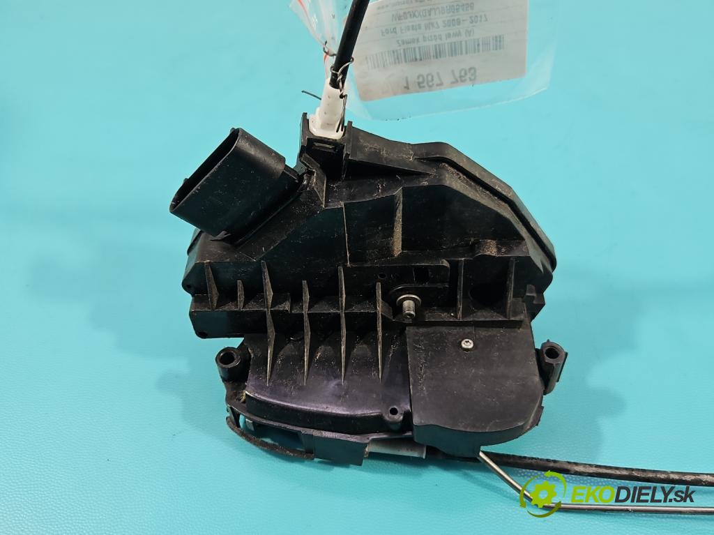 Ford Fiesta Mk7 2008-2017 1.2 16V 82 hp manual 60 kW 1242 cm3 5- zámek přední levý 8A6A-A21813-AD