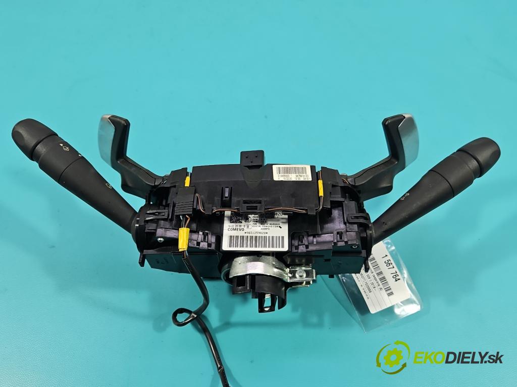 Peugeot 508 II 2018- 1.6 16V 181KM automatic 133 kW 1598 cm3 4- prepínač komplex: 98312598ZD (Prepínacie páčky pod volantom)