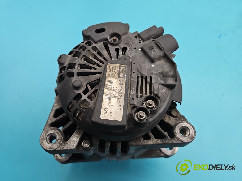 Peugeot 207 1.4 hdi 68 hp manual 50 kW 1398 cm3 3- Alternator 9646321780 (Alternátor)