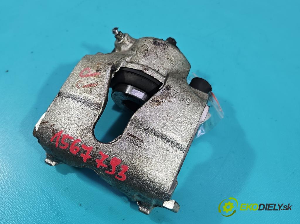 Opel Astra II 1998-2009 1.6 8V 75 HP manual 55 kW 1598 cm3 5- brzdič predné pravý  (Kľučka dverí ostatné)