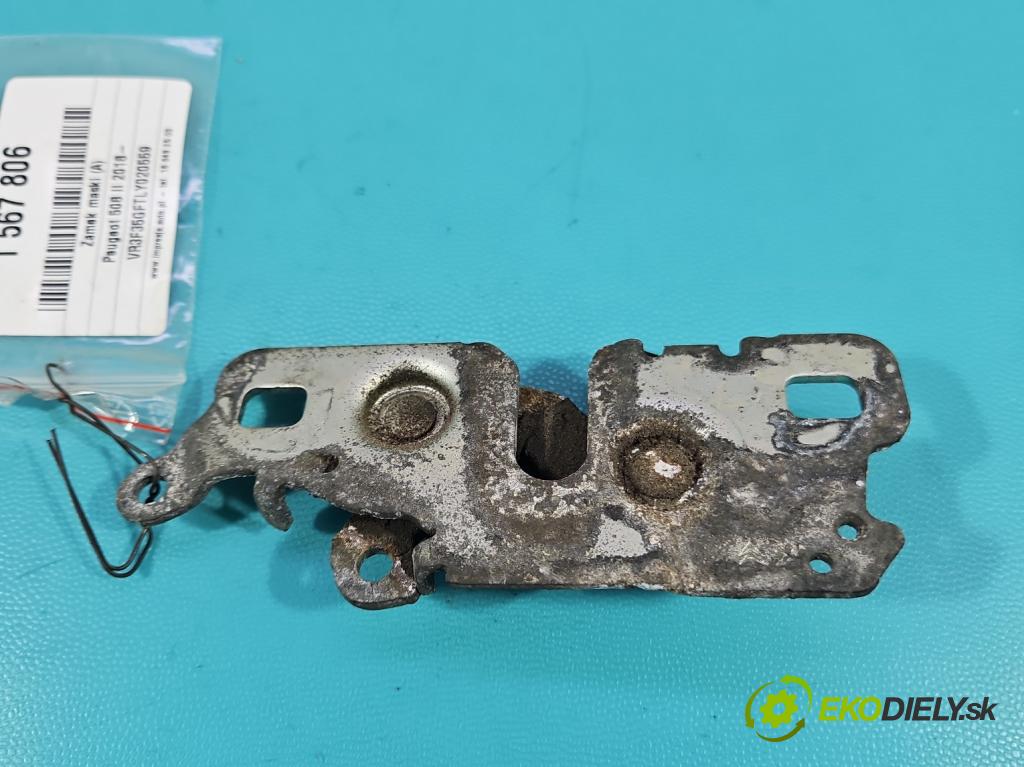 Peugeot 508 II 2018- 1.6 16V 181KM automatic 133 kW 1598 cm3 5- zámok kapoty 