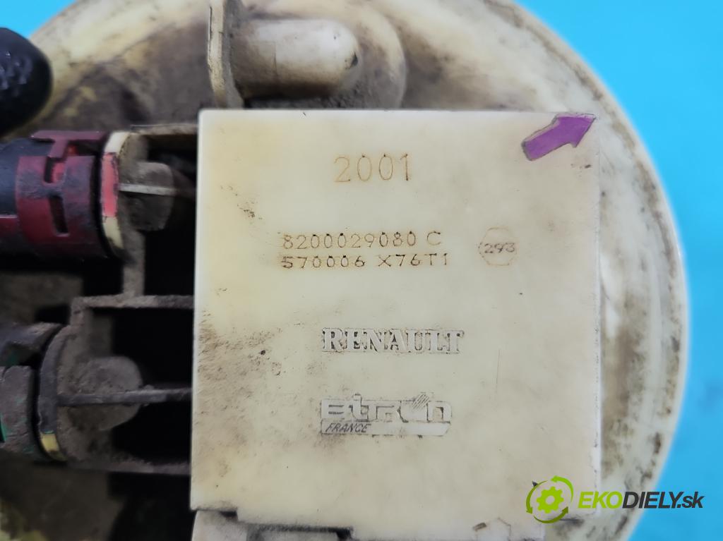 Renault Kangoo I 1998-2008 1.4 8V 75 HP manual 55 kW 1390 cm3 5- čerpadlo palivo 8200029080C