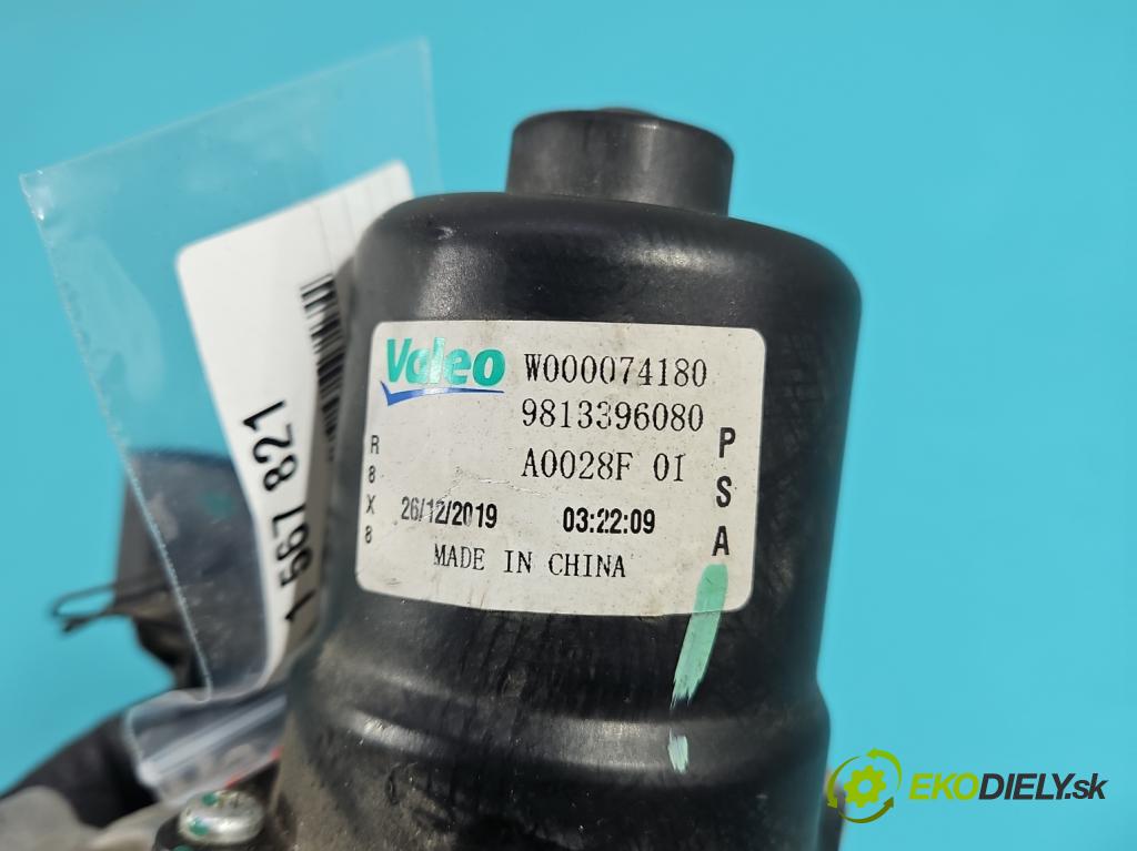 Peugeot 508 II 2018- 1.6 16V 181KM automatic 133 kW 1598 cm3 5- motor stieračov predné 9813396080