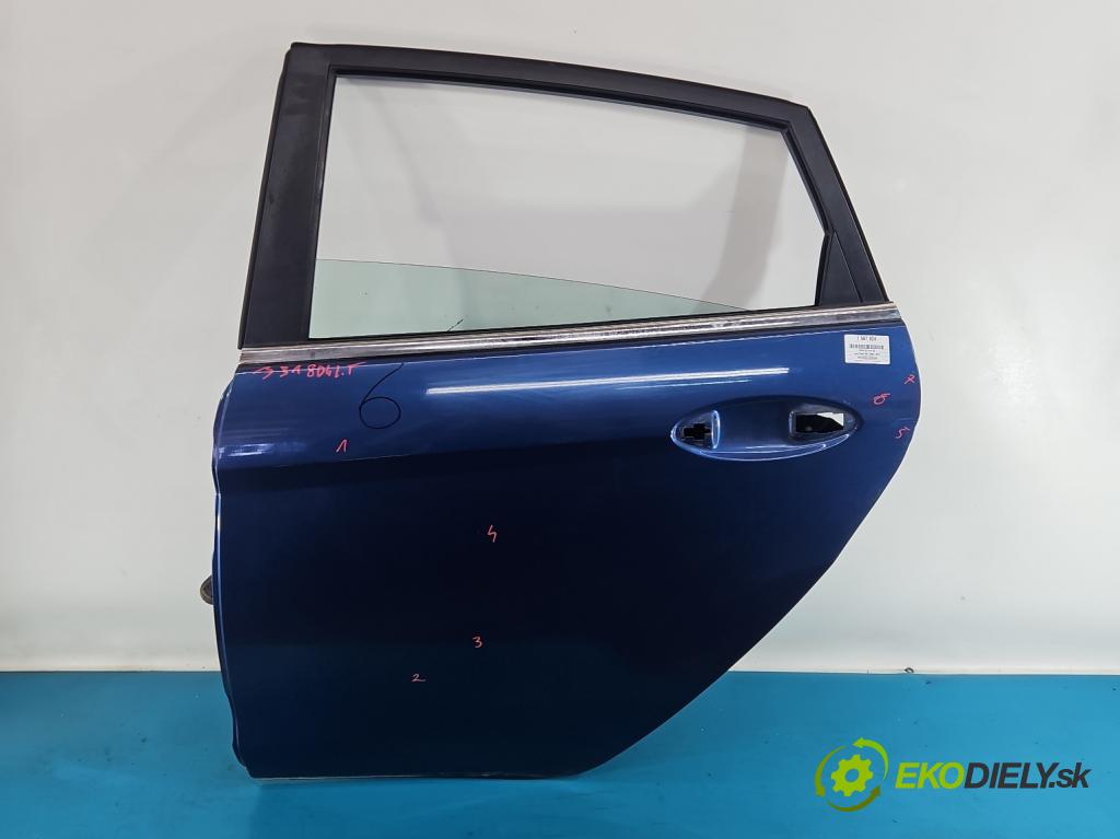 Ford Fiesta Mk7 2008-2017 1.2 16V 82 hp manual 60 kW 1242 cm3 5- dveře zadní levé  (Klika dveří ostatní)