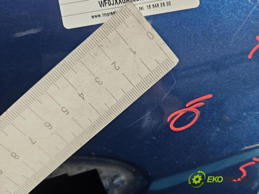 Ford Fiesta Mk7 2008-2017 1.2 16V 82 hp manual 60 kW 1242 cm3 5- dveře zadní levé  (Klika dveří ostatní)