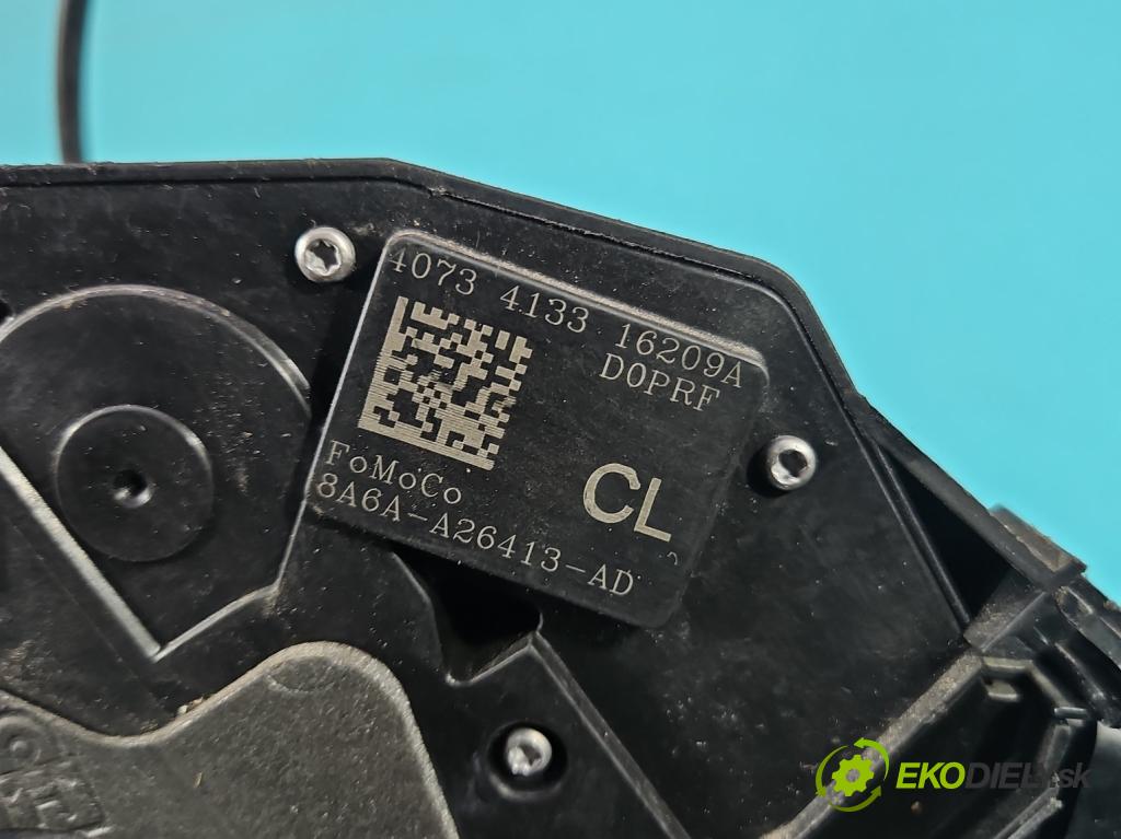 Ford Fiesta Mk7 2008-2017 1.2 16V 82 HP manual 60 kW 1242 cm3 5- zámok zadné ľavý 8A6A-A26413-AD