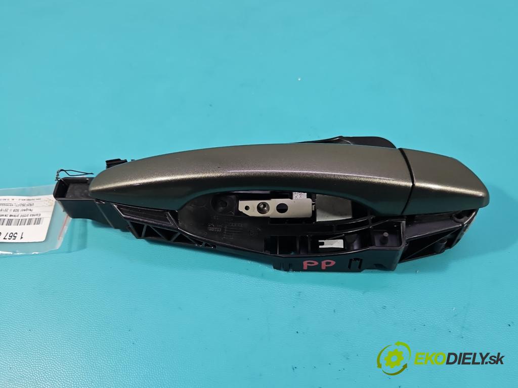 Peugeot 508 II 2018- 1.6 16V 181KM automatic 133 kW 1598 cm3 5- klika přední pravé 9802977180 (Klika dveří ostatní)