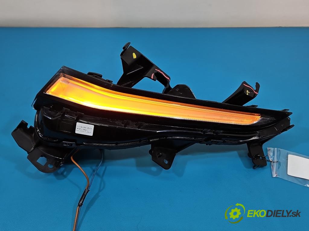 Peugeot 508 II 2018- 1.6 16V 181KM automatic 133 kW 1598 cm3 5- Svetlo: prevádzky pravé 9820134780