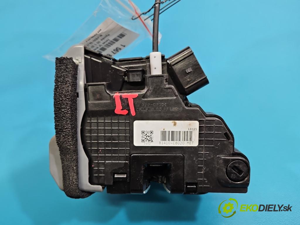 Hyundai i20 II 2014 -2020 1.2 16V 84KM manual 62 kW 1248 cm3 5- zámok zadné ľavý 81410-C8020