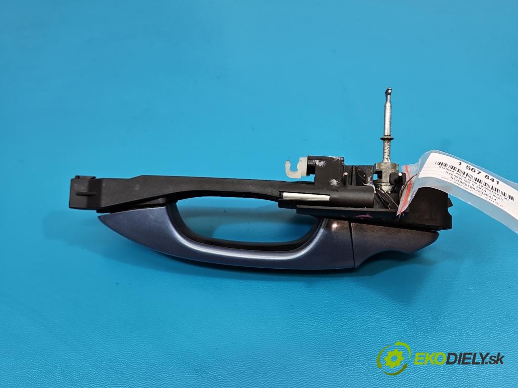 Hyundai i20 II 2014 -2020 1.2 16V 84KM manual 62 kW 1248 cm3 5- rukoväť predné ľavé mimo:  (Kľučka dverí vonkajšia predná ľavá)