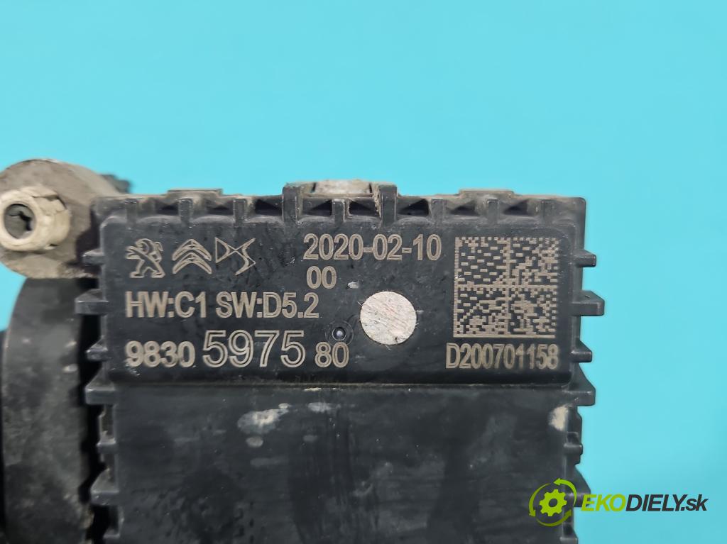 Peugeot 508 II 2018- 1.6 16V 181KM automatic 133 kW 1598 cm3 5- riadiaca jednotka ostatné 9830597580