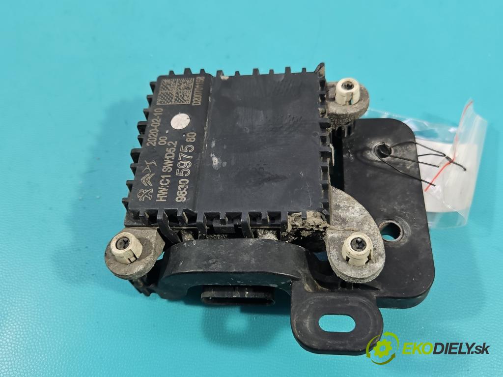 Peugeot 508 II 2018- 1.6 16V 181KM automatic 133 kW 1598 cm3 5- riadiaca jednotka ostatné 9830597580