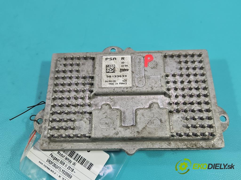 Peugeot 508 II 2018- 1.6 16V 181KM automatic 133 kW 1598 cm3 5- modul lampy: 90133633