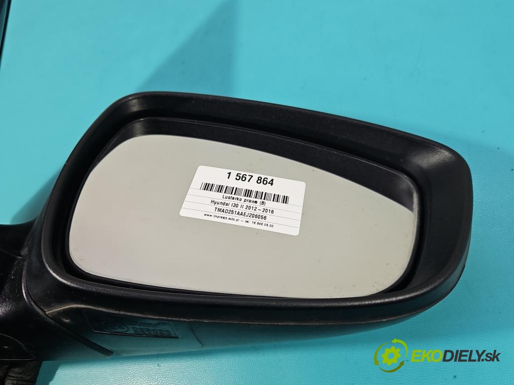 Hyundai I30 II 2012-2016 1.4 16V 100 HP manual 73.2 kW 1396 cm3 5- zrkadlo pravé 87620-A6040 (Kľučka dverí ostatné)