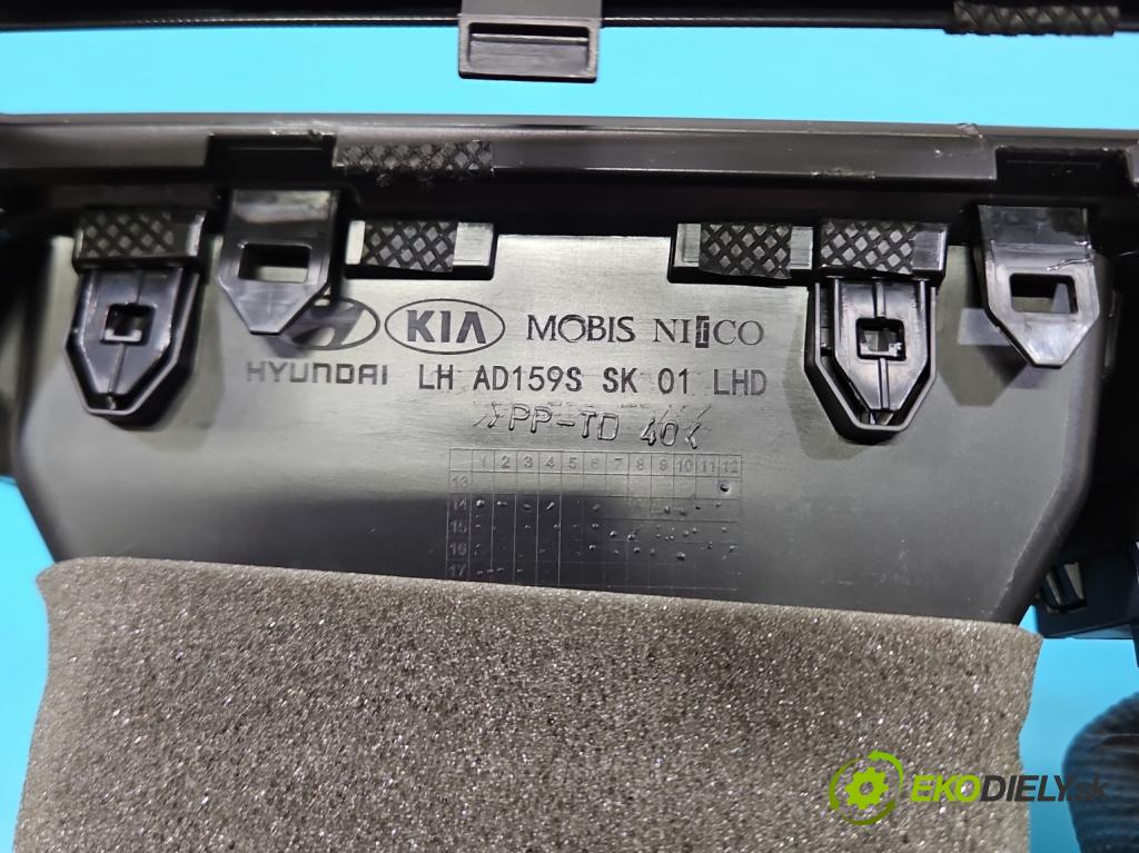 Hyundai i20 II 2014 -2020 1.2 16V 84KM manual 62 kW 1248 cm3 5- Mřížka: kúrenia stredová 84740-C8050 (Mriežka kúrenia (fukár))