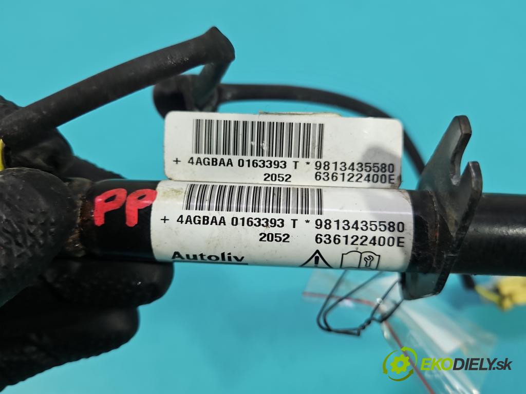 Peugeot 508 II 2018- 1.6 16V 181KM automatic 133 kW 1598 cm3 5- airbag vzduch: ostatné 9813435580