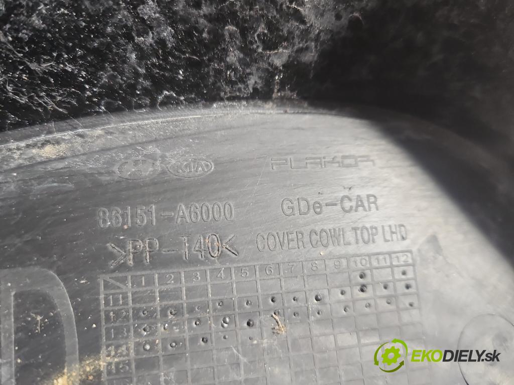 Hyundai I30 II 2012-2016 1.4 16V 100 HP manual 73.2 kW 1396 cm3 5- torpédo 86151-A6000 (Torpédo (plast pod čelným sklom))