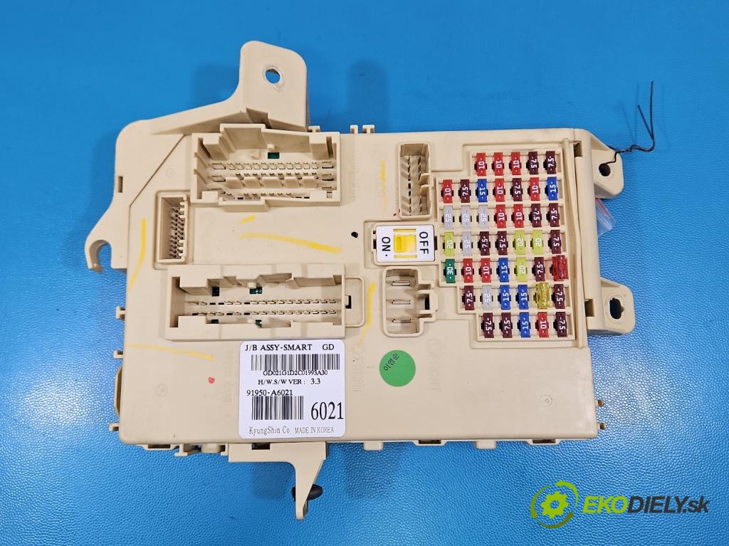 Hyundai I30 II 2012-2016 1.4 16V 100 HP manual 73.2 kW 1396 cm3 5- riadiaca jednotka ostatné 91950-A6021