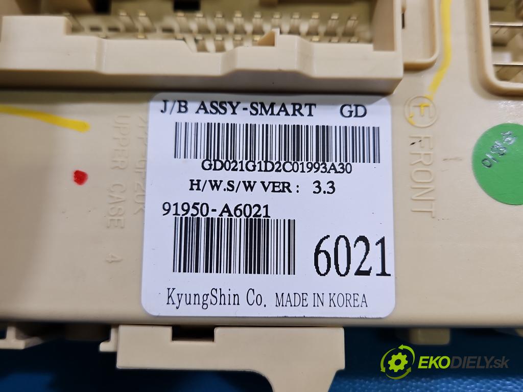 Hyundai I30 II 2012-2016 1.4 16V 100 HP manual 73.2 kW 1396 cm3 5- riadiaca jednotka ostatné 91950-A6021