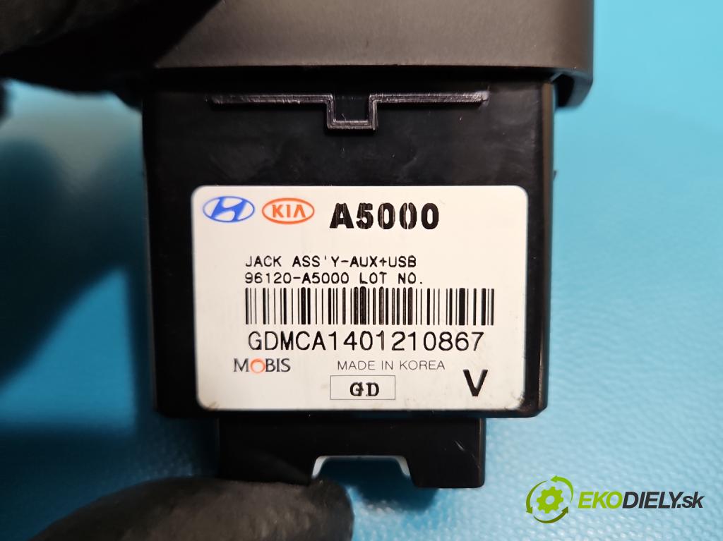 Hyundai I30 II 2012-2016 1.4 16V 100 HP manual 73.2 kW 1396 cm3 5- zásuvka USB 96120-A5000