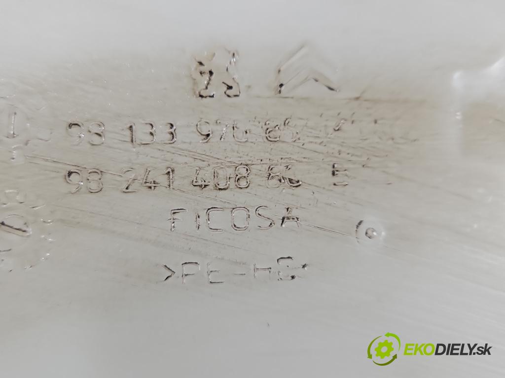 Peugeot 508 II 2018- 1.6 16V 181KM automatic 133 kW 1598 cm3 5- nádržka tekutina: ostrekovačov 9813396380