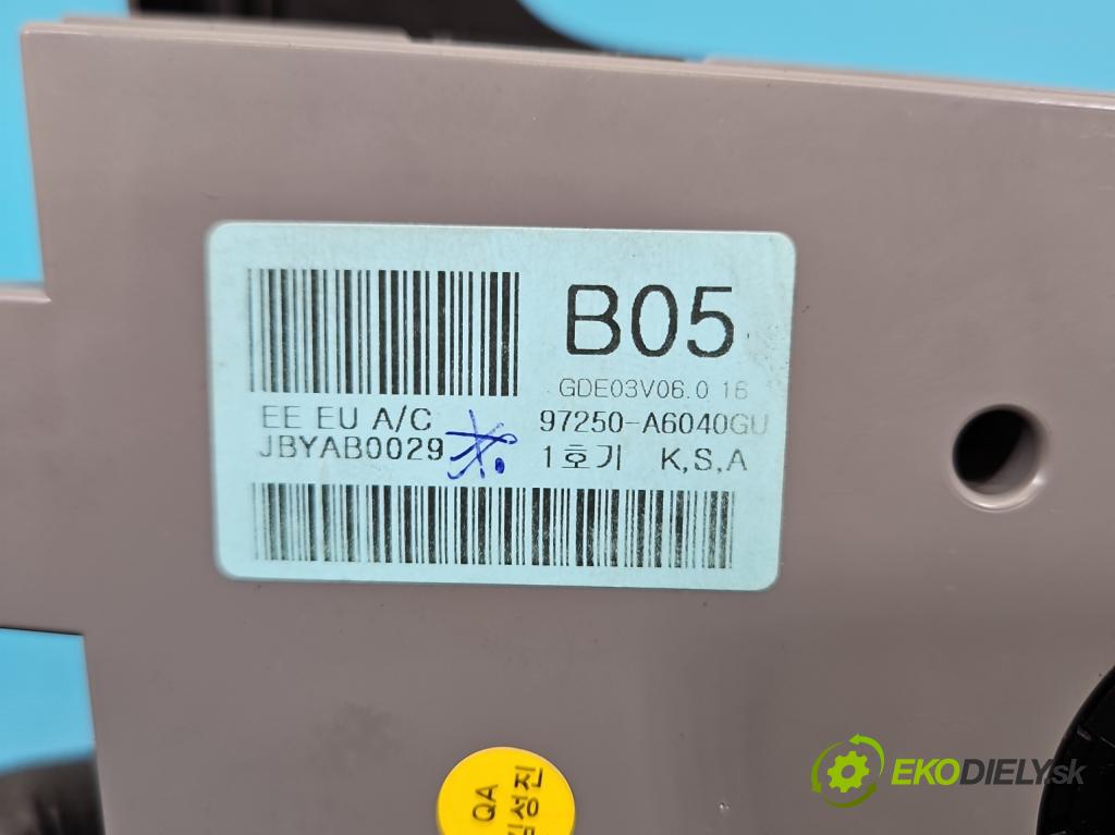 Hyundai I30 II 2012-2016 1.4 16V 100 hp manual 73.2 kW 1396 cm3 5- palubní deska panel topení 97250-A5XXX