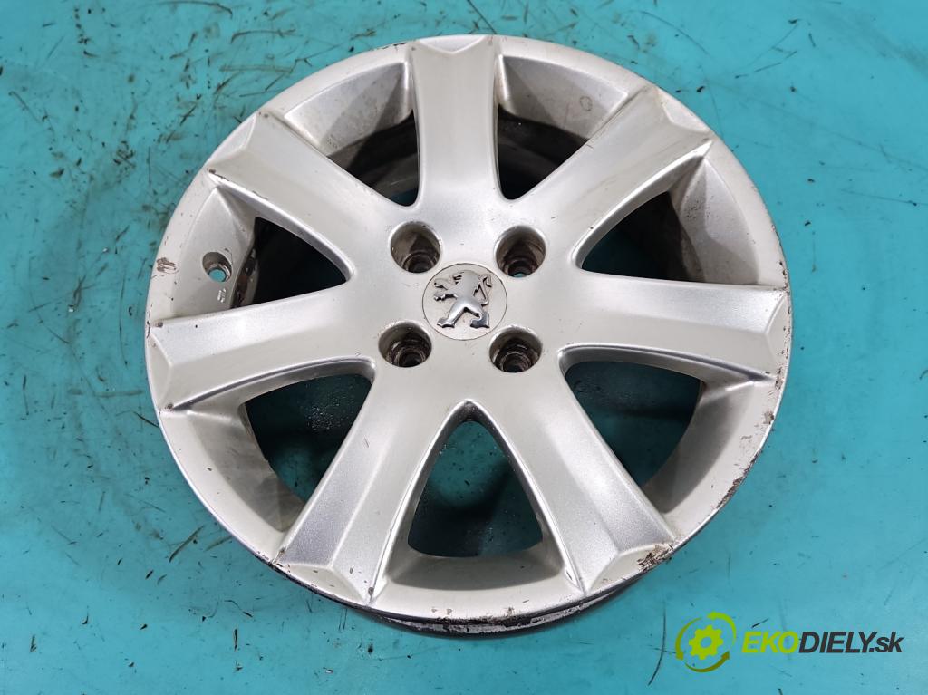 Peugeot 207 1.4 hdi 68 HP manual 50 kW 1398 cm3 3- Disk hliník 16"