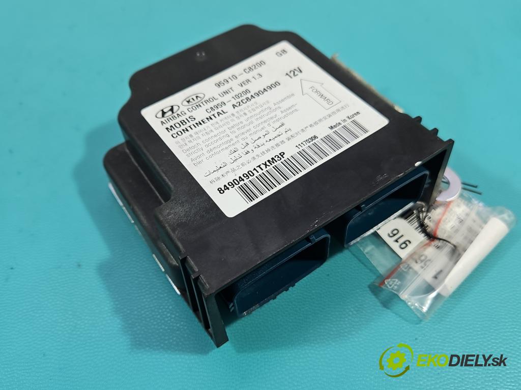 Hyundai i20 II 2014 -2020 1.2 16V 84KM manual 62 kW 1248 cm3 5- riadiaca jednotka vankúše: 95910-C8200