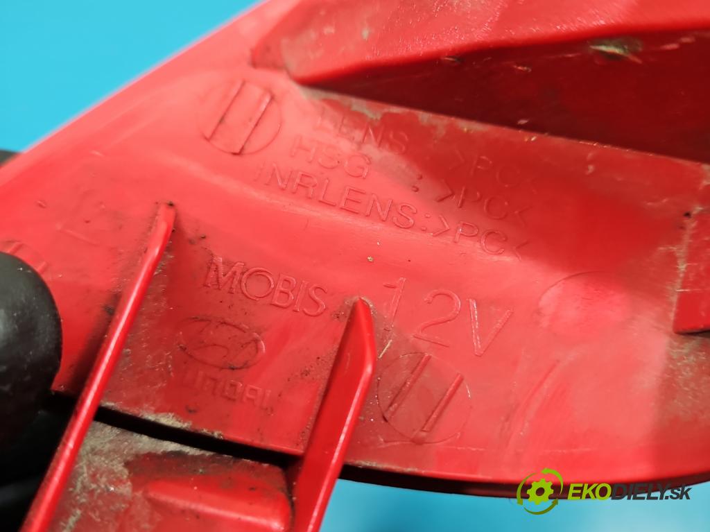 Hyundai I30 II 2012-2016 1.4 16V 100 hp manual 73.2 kW 1396 cm3 5- světlo zadní levé nárazníku 92405-A50