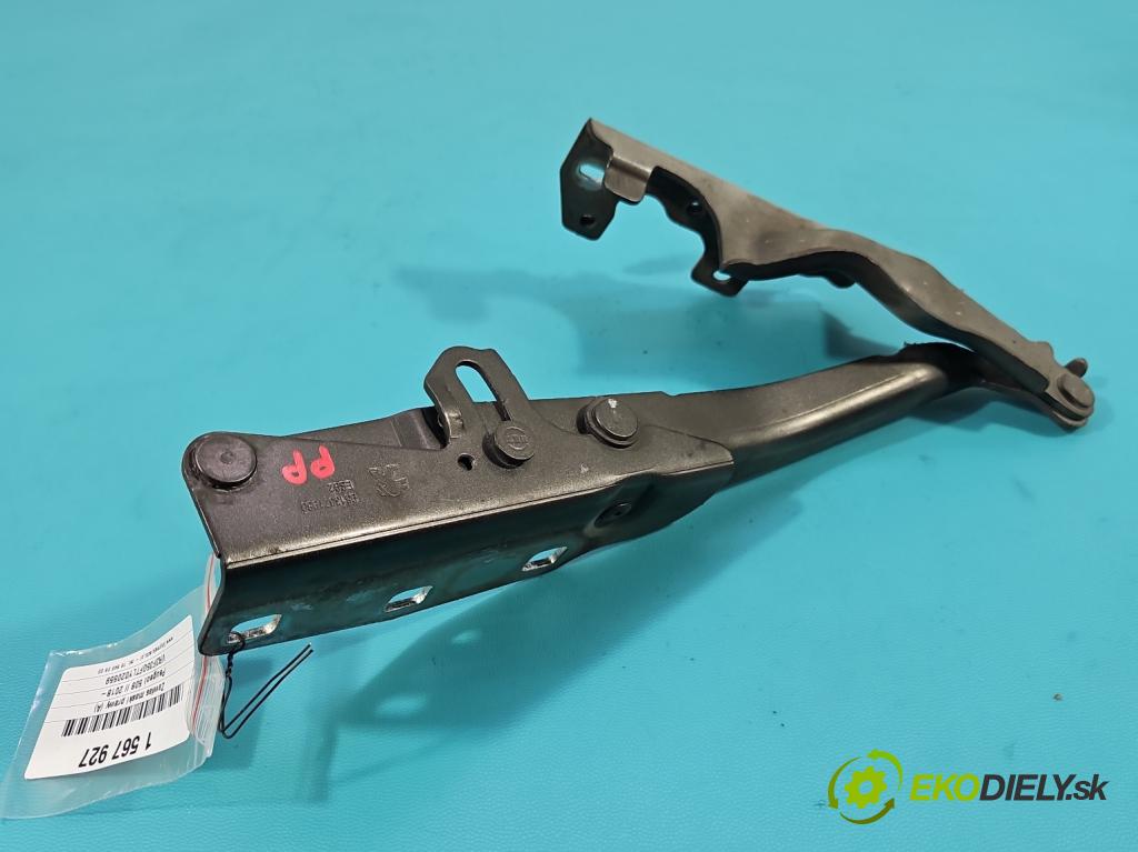 Peugeot 508 II 2018- 1.6 16V 181KM automatic 133 kW 1598 cm3 5- Závěs: kapoty pravý 9813071980