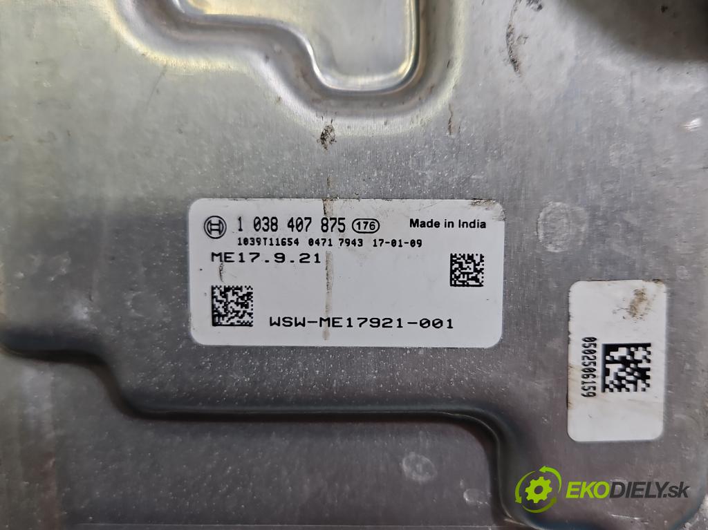 Hyundai i20 II 2014 -2020 1.2 16V 84KM manual 62 kW 1248 cm3 5- riadiaca jednotka motora 0261S10773