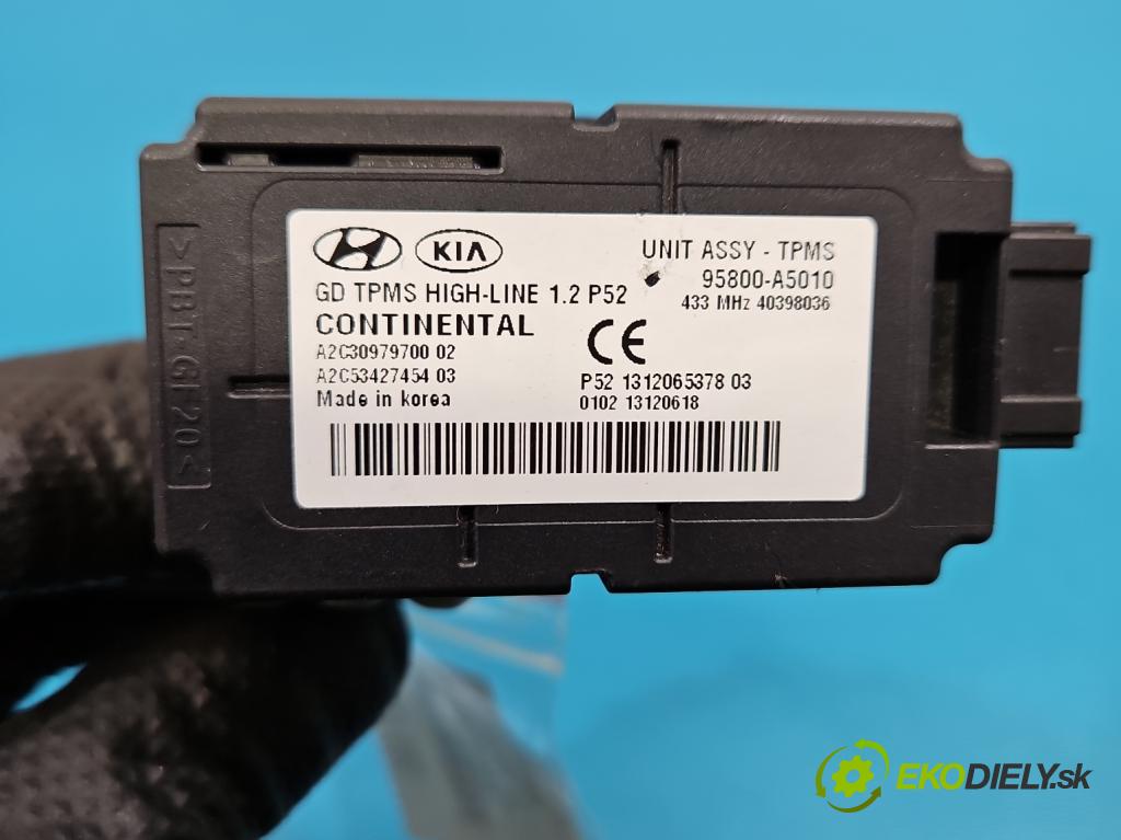 Hyundai I30 II 2012-2016 1.4 16V 100 HP manual 73.2 kW 1396 cm3 5- riadiaca jednotka ostatné 95800-A5010