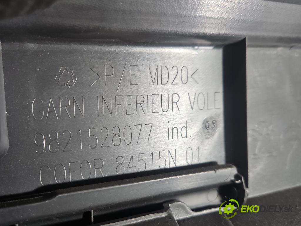 Peugeot 508 II 2018- 1.6 16V 181KM automatic 133 kW 1598 cm3 5- Tapacír: kufrových dveří 9821528077