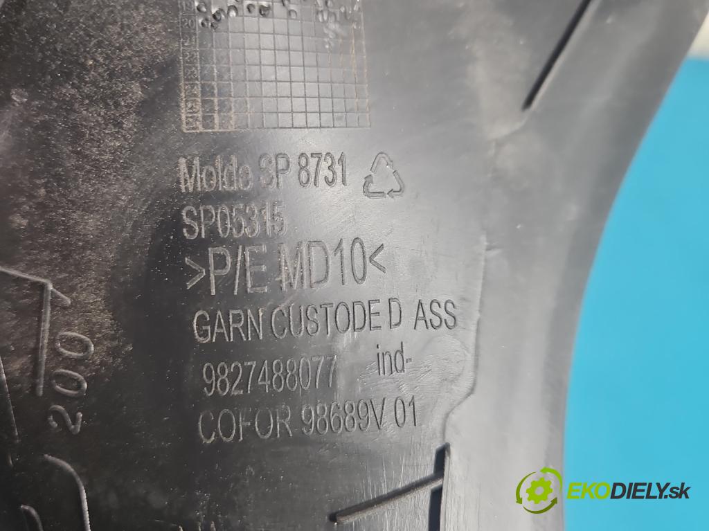 Peugeot 508 II 2018- 1.6 16V 181KM automatic 133 kW 1598 cm3 4- kryt plastová 9827488077