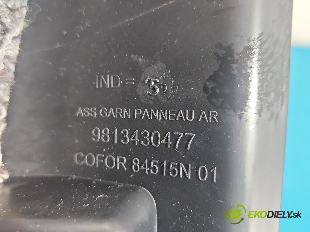 Peugeot 508 II 2018- 1.6 16V 181KM automatic 133 kW 1598 cm3 4- kryt plastová 9813430477