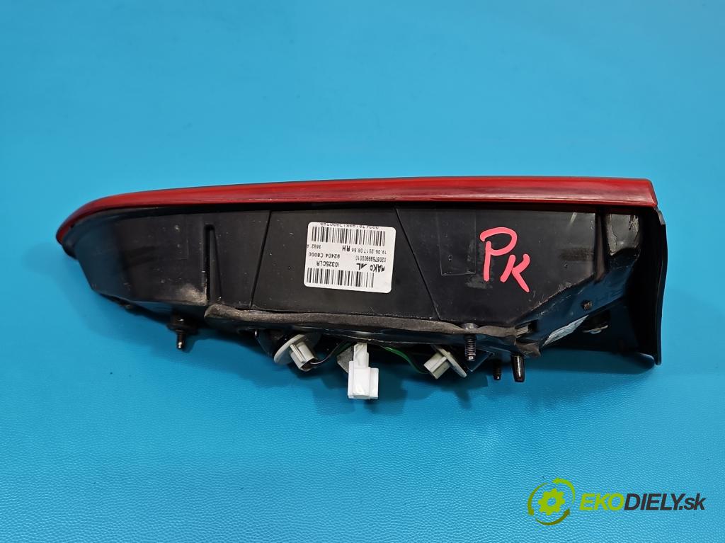 Hyundai i20 II 2014 -2020 1.2 16V 84KM manual 62 kW 1248 cm3 5- svetlo / reflektor zadné pravé 92404-C8000 (Kľučka dverí ostatné)