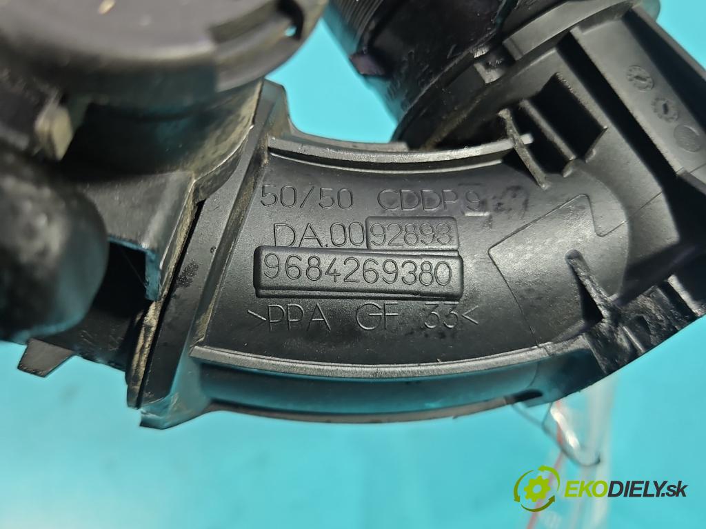 Peugeot 407 2.0 hdi 136 HP manual 100 kW 1997 cm3 5- klapka 9684269380 (Škrtiaca klapka)