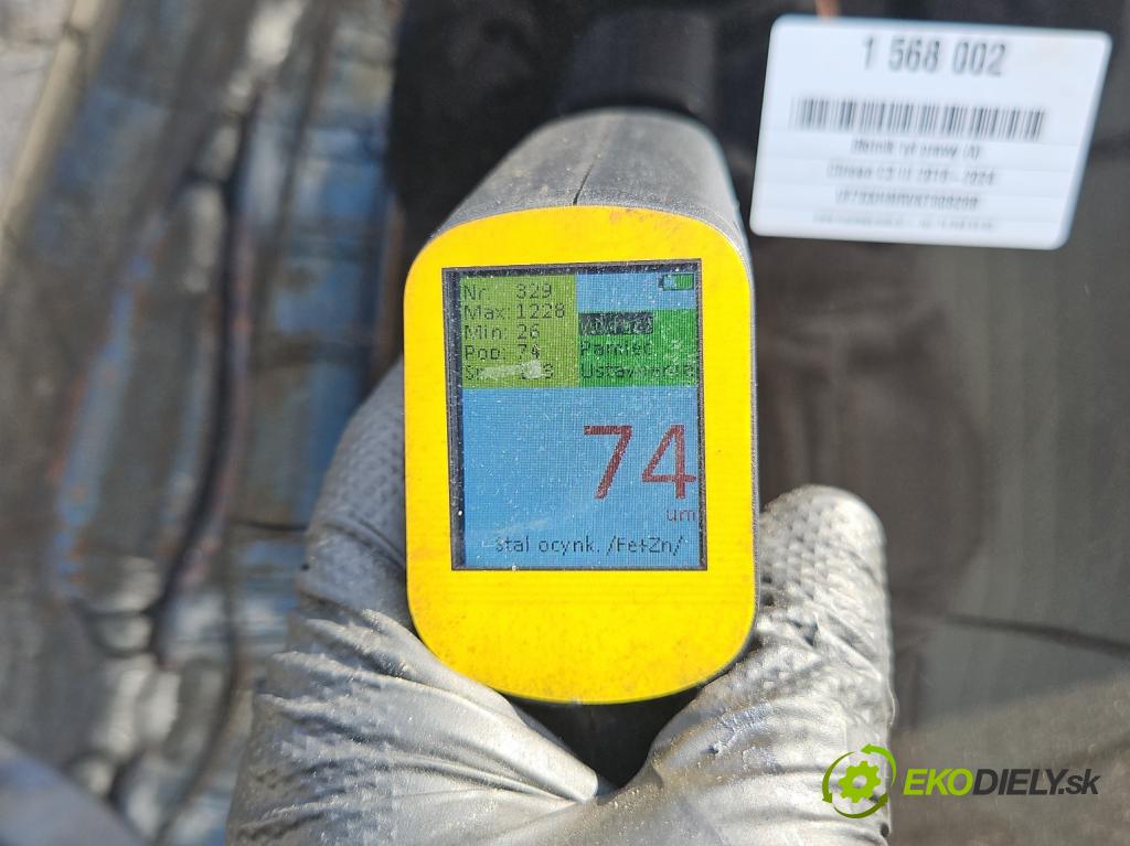 Citroen C3 III 2016-2024 1.2 12V 83 hp manual 61 kW 1199 cm3 5- blatnik zadní pravý