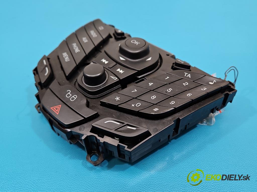 Ford Fiesta Mk7 2008-2017 1.2 16V 82 HP manual 60 kW 1242 cm3 5- prepínač rádio: navigácie 8A6T-18K811-BD