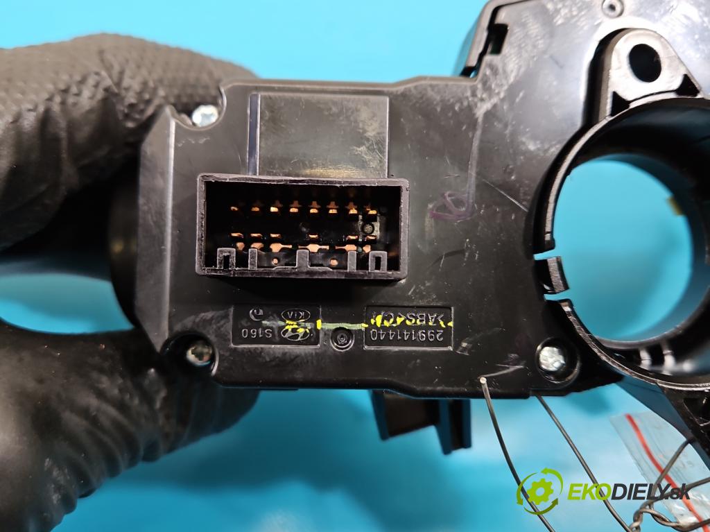 Hyundai i20 II 2014 -2020 1.2 16V 84KM manual 62 kW 1248 cm3 5- prepínač komplex: 299141440 (Prepínacie páčky pod volantom)